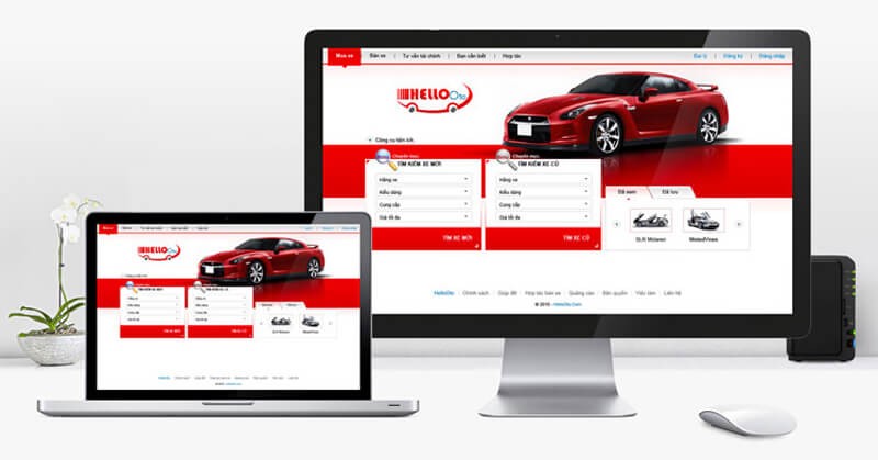 Tính năng hữu ích của công việc thiết kế website cho thuê xe