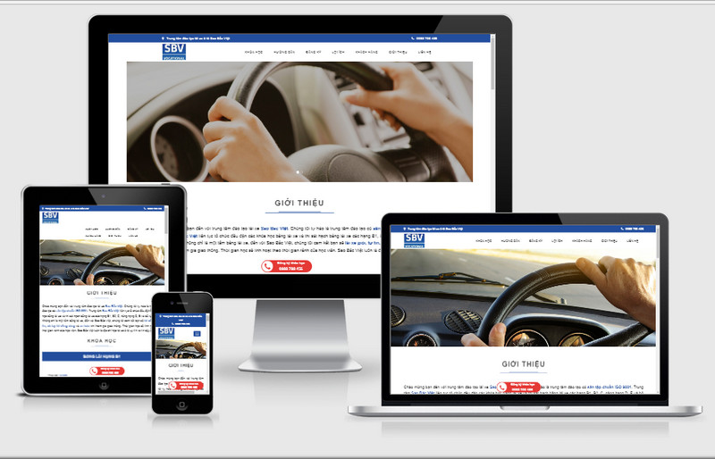 Thiết kế website cho thuê xe mang tính thực tế cao 