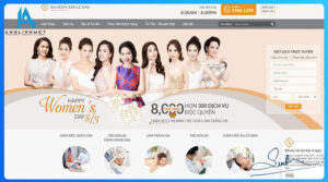 Thiết Kế Website Cho Spa