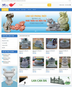 theme wordpress bán bia đá
