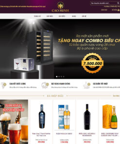Theme Wordpress bán rượu 01